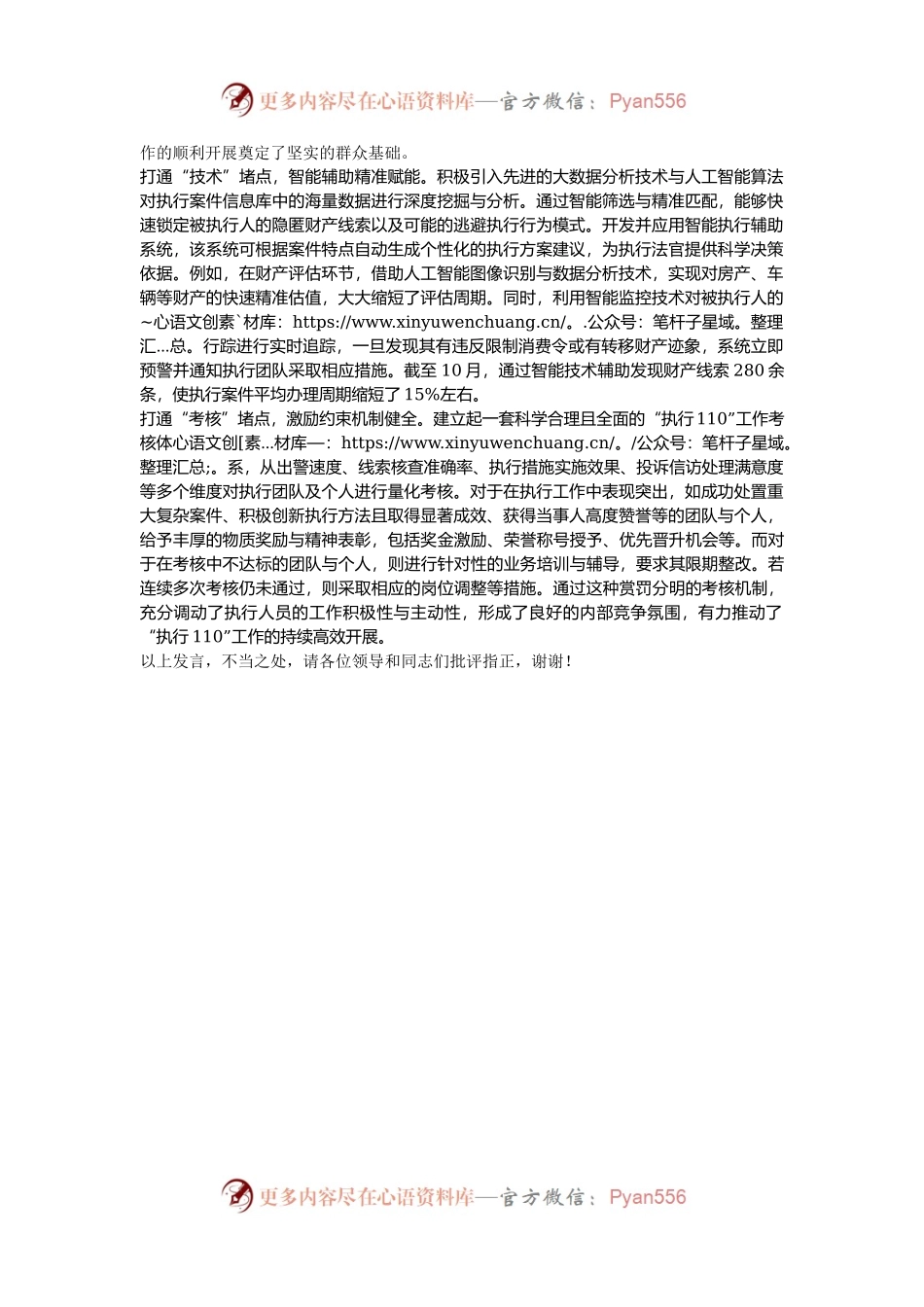 在2024年全市执行重点工作推进会上的汇报发言.docx_第2页