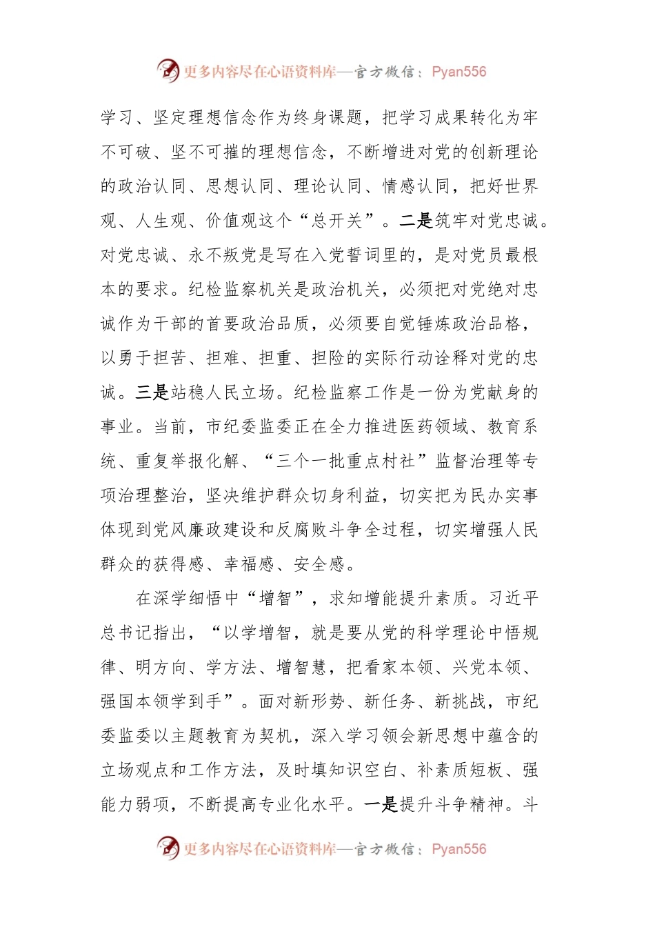 在2024年全市纪检监察工作推进会上的交流发言.docx_第2页