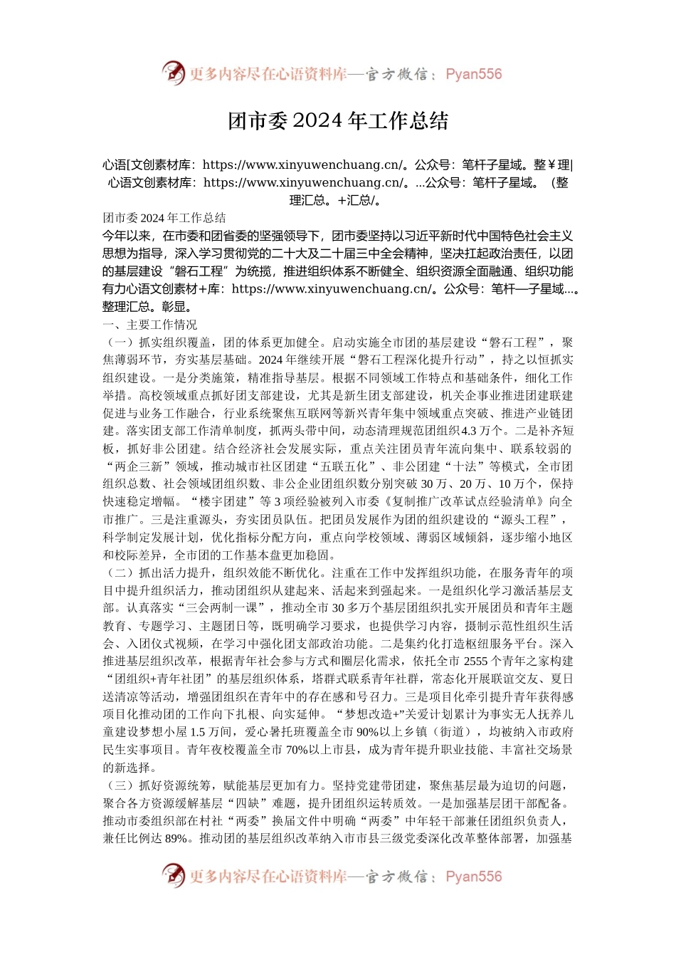 团市委2024年工作总结.docx_第1页