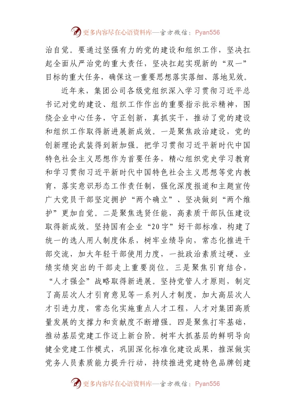 国企党的建设和组织工作会议上的讲话.docx_第2页