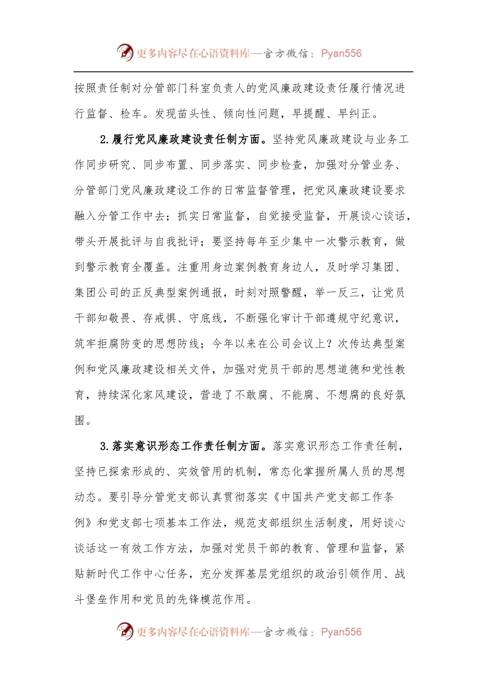 国企领导半年一岗双责总结报告.docx_第2页