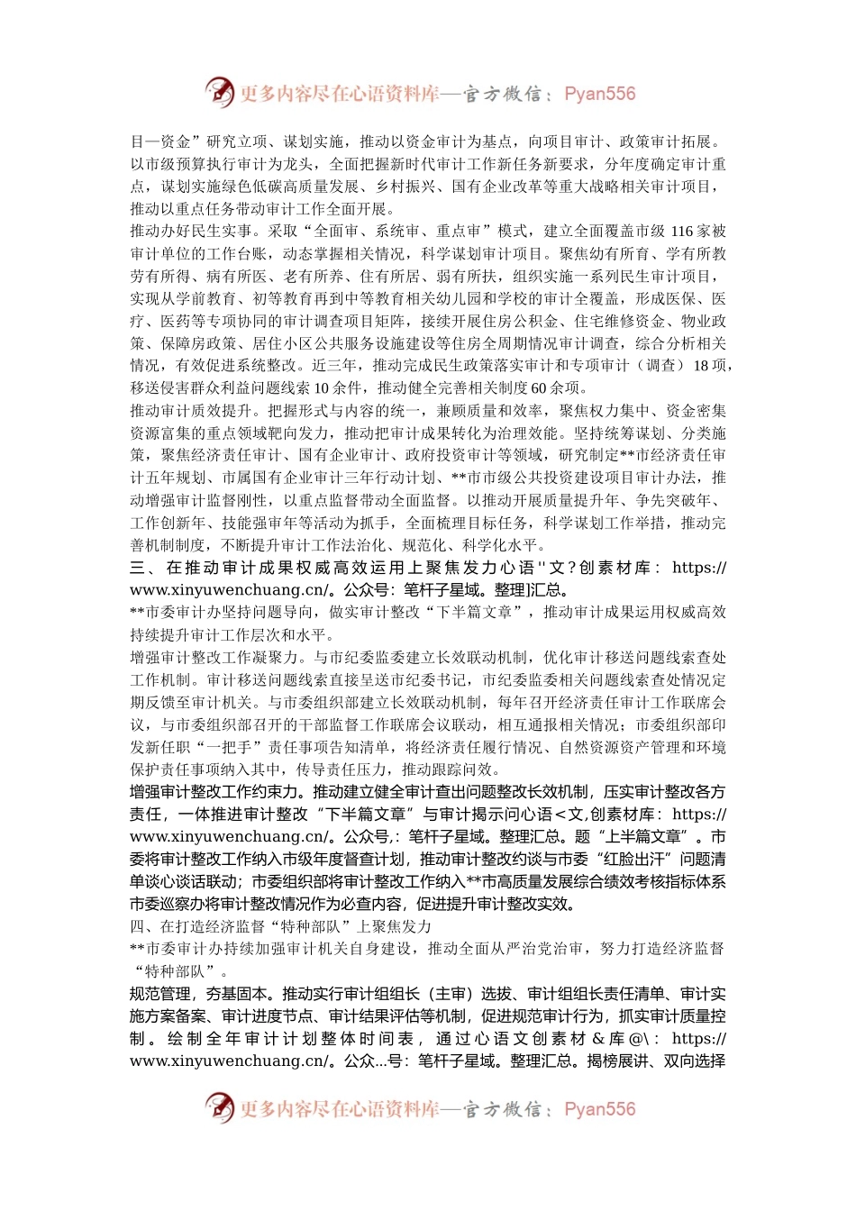 在2024年全省审计工作交流推进会上的发言.docx_第2页