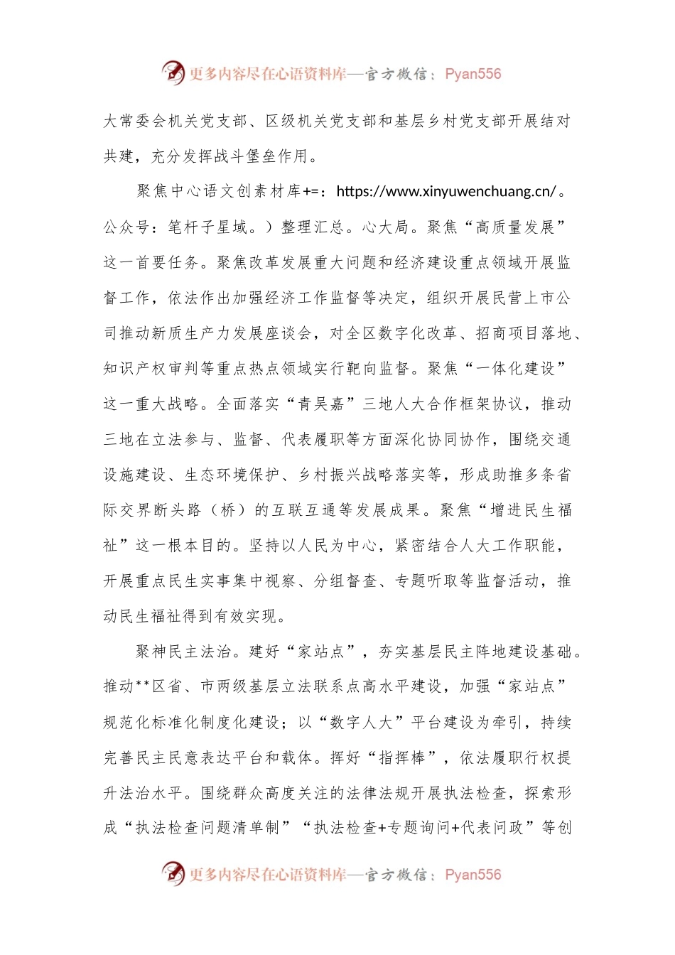 在2024年全市人大重点工作专题推进会上的汇报发言.docx_第2页