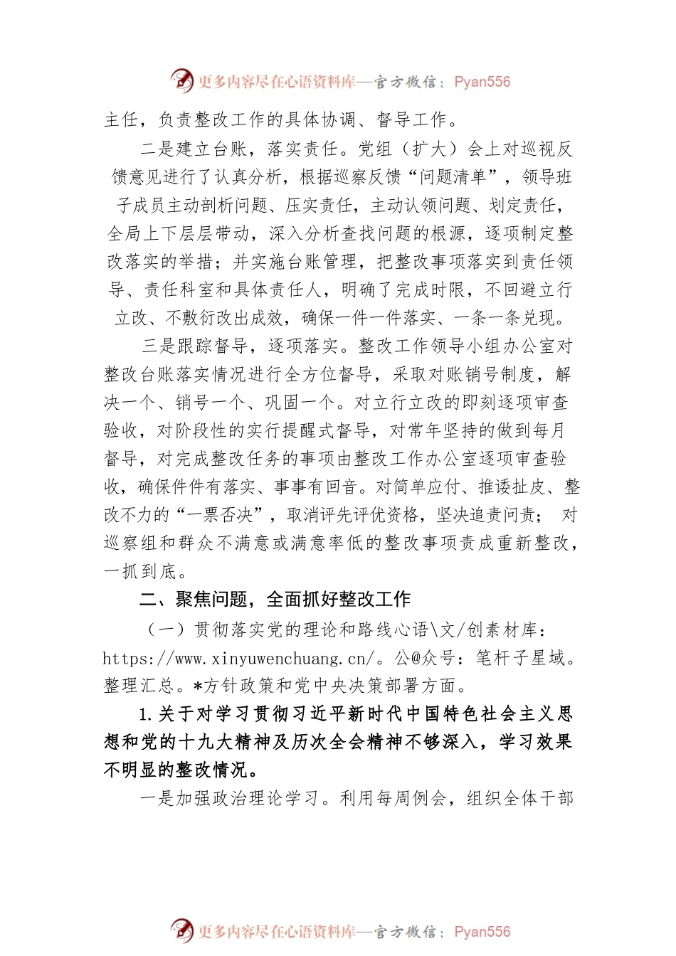 县行政审批服务局党组主要负责人关于落实县委巡察整改情况的报告（20230418）.docx_第2页
