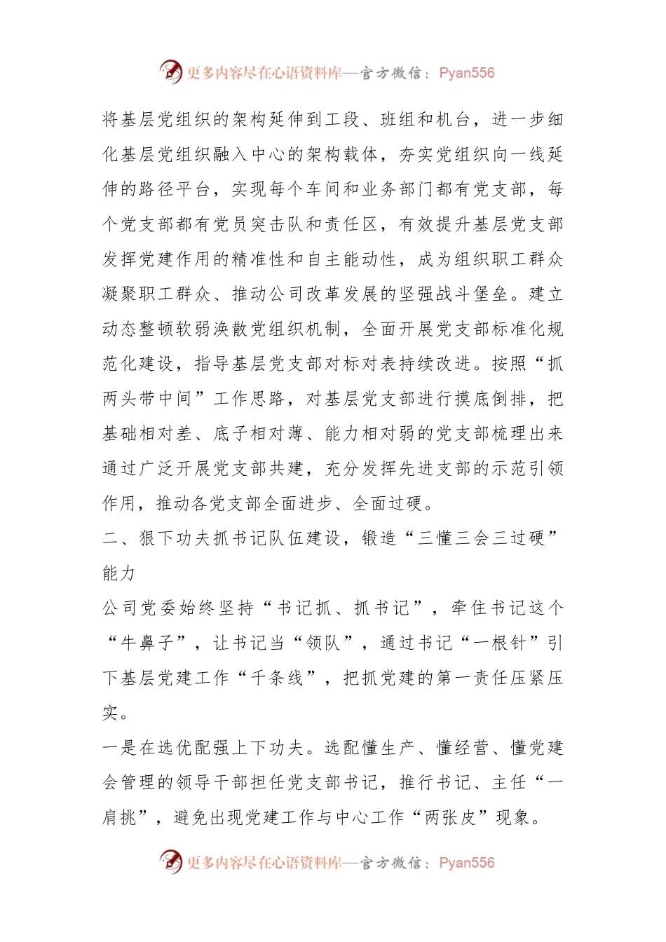 国企党建经验：“七抓”举措推动党建工作提质增效.docx_第2页