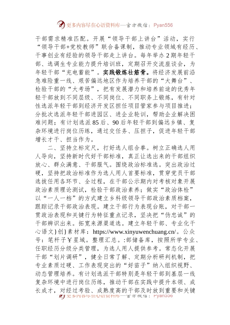 在2024年全市选人用人工作推进会上的汇报发言.docx_第2页
