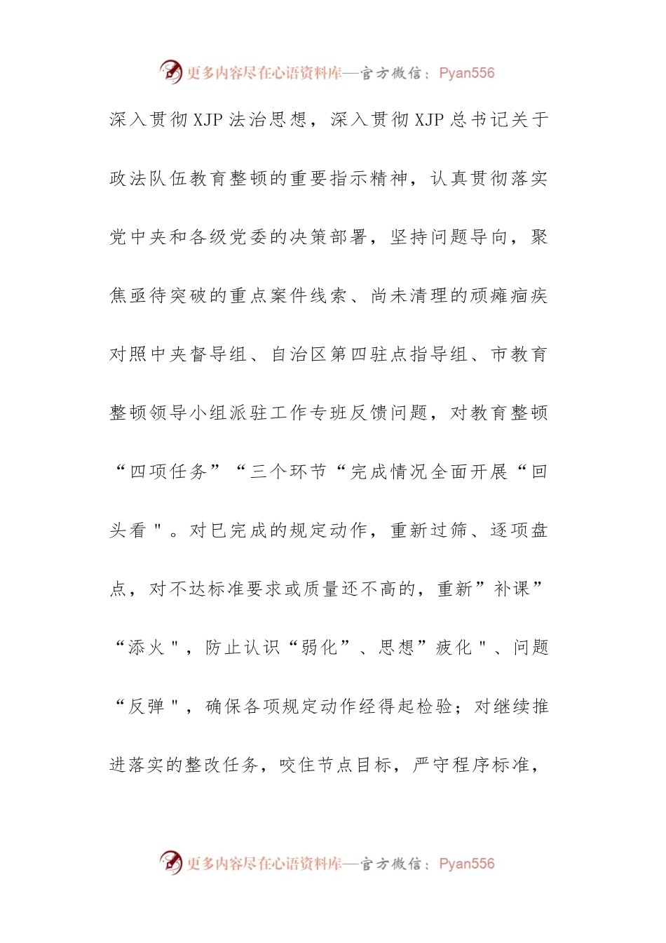 县法院开展政法队伍教育整顿“回头看”工作实施方案.docx_第2页