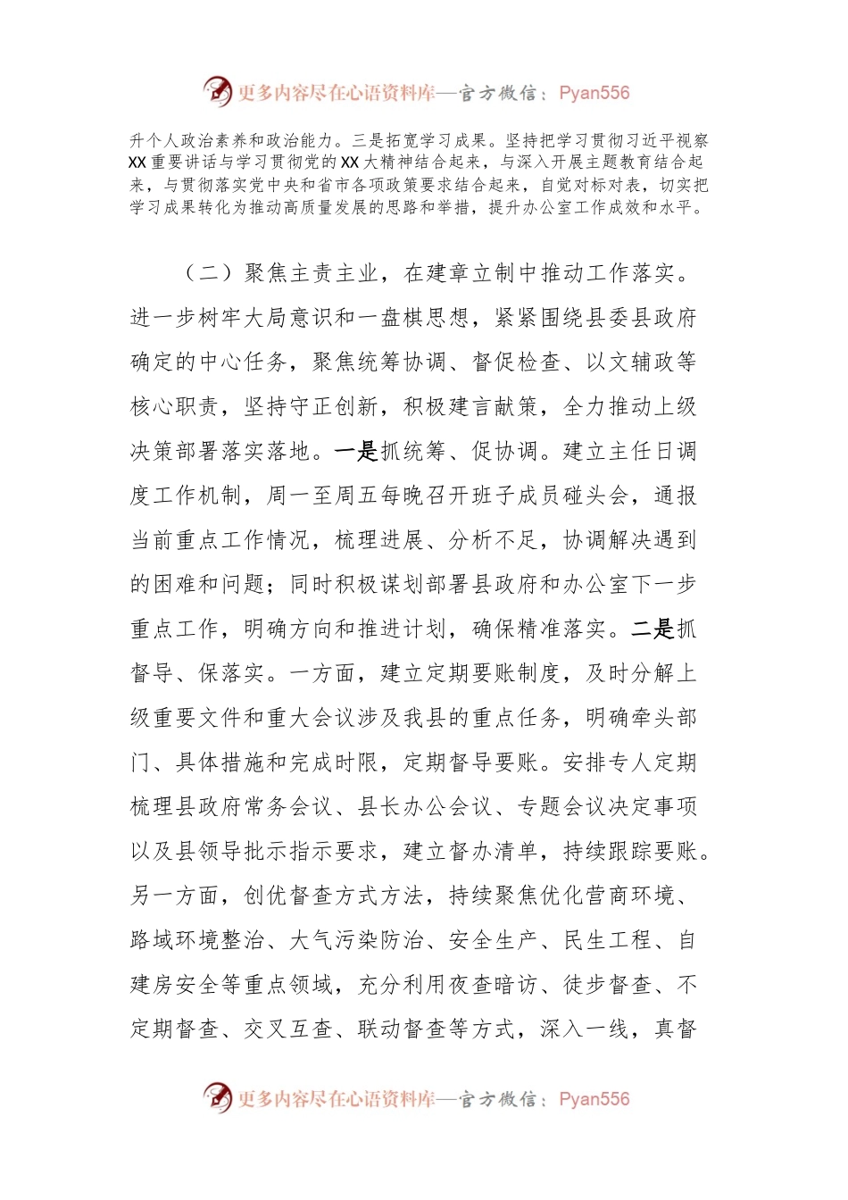 县政府办贯彻省市会议精神工作思路和举措.docx_第2页