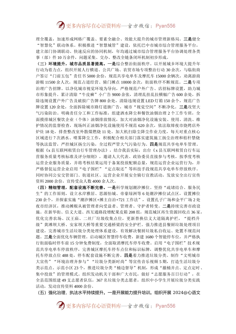 县综合行政执法局2024年工作总结及2025年工作计划.docx_第2页