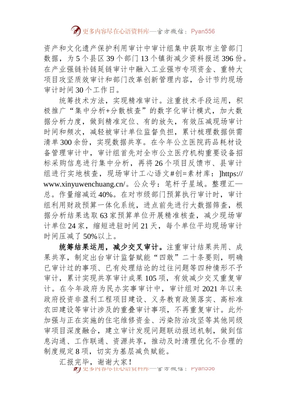 在2024年全省审计工作专题推进会上的汇报发言.docx_第2页