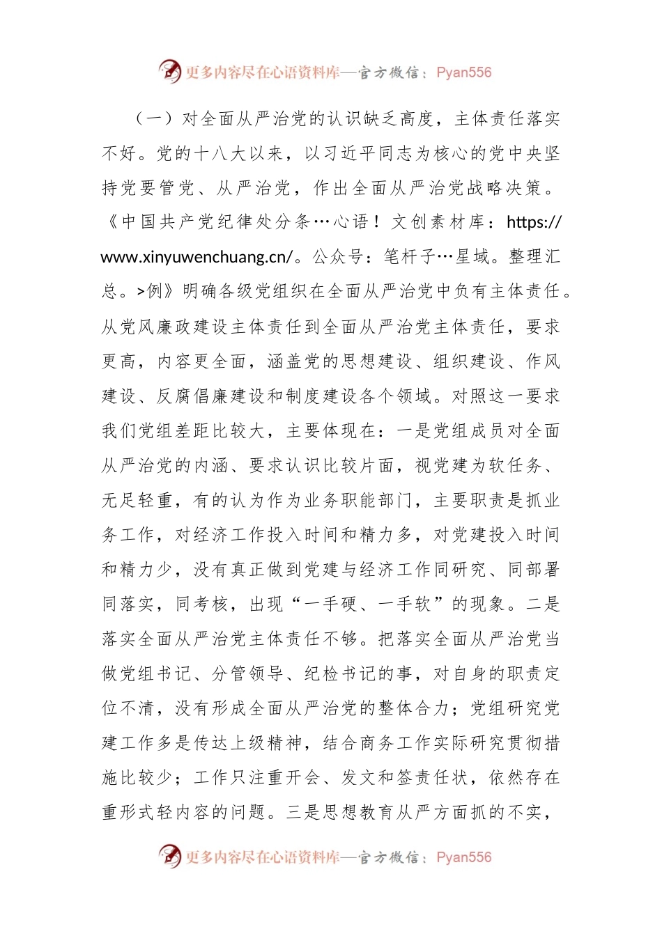 商务局党组班子对照检查材料.docx_第2页