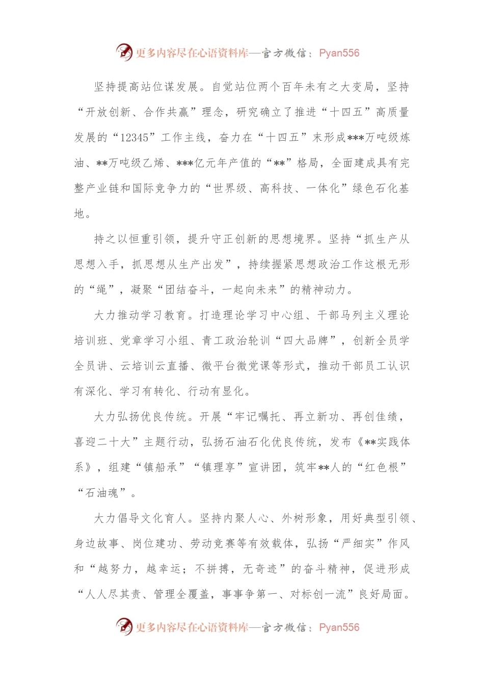 国企党建经验交流：全面实施“三领”行动 激活党建“红色引擎”.docx_第2页