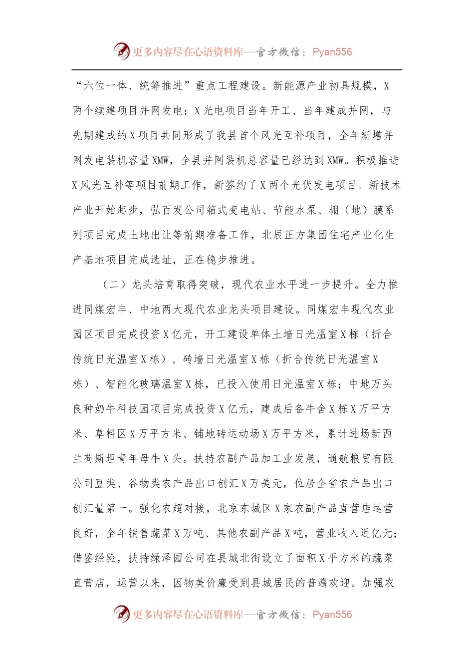 县委副书记、县长在全县经济工作会议上的讲话.docx_第2页