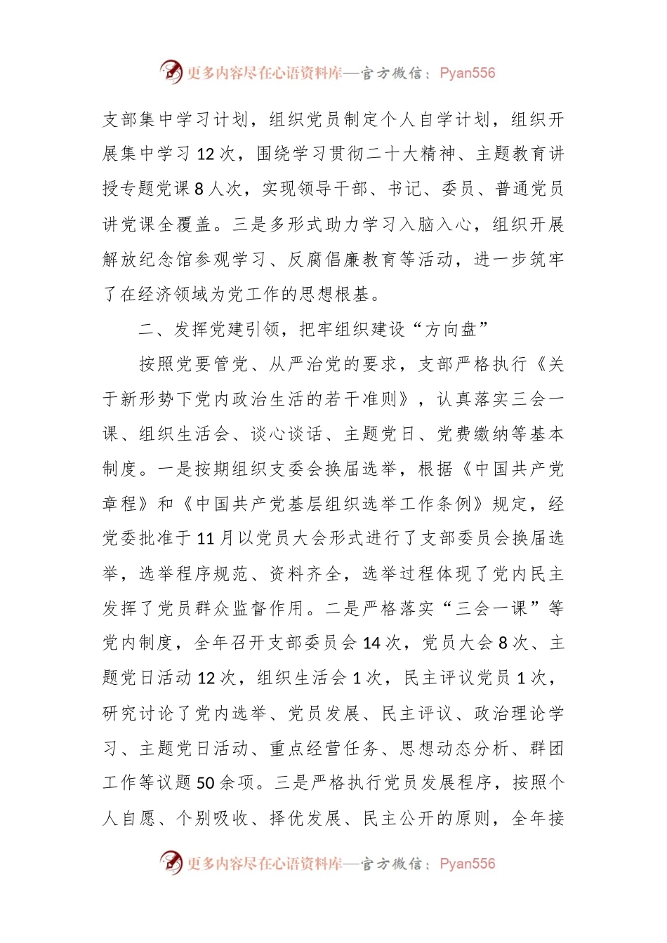 国企基层党支部书记2023年度述职报告.docx_第2页
