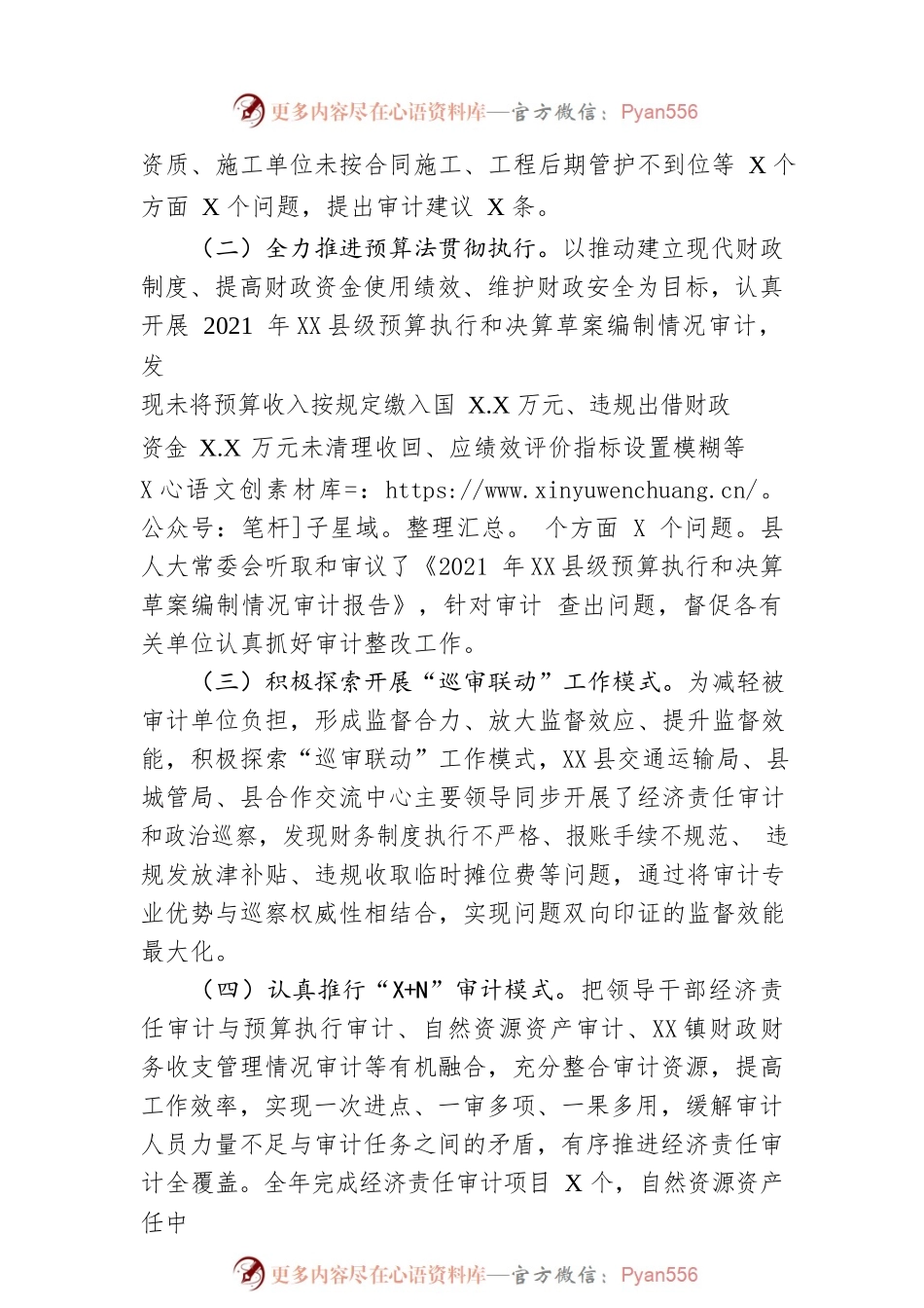 县审计局2022年工作总结及2023年工作打算.docx_第2页