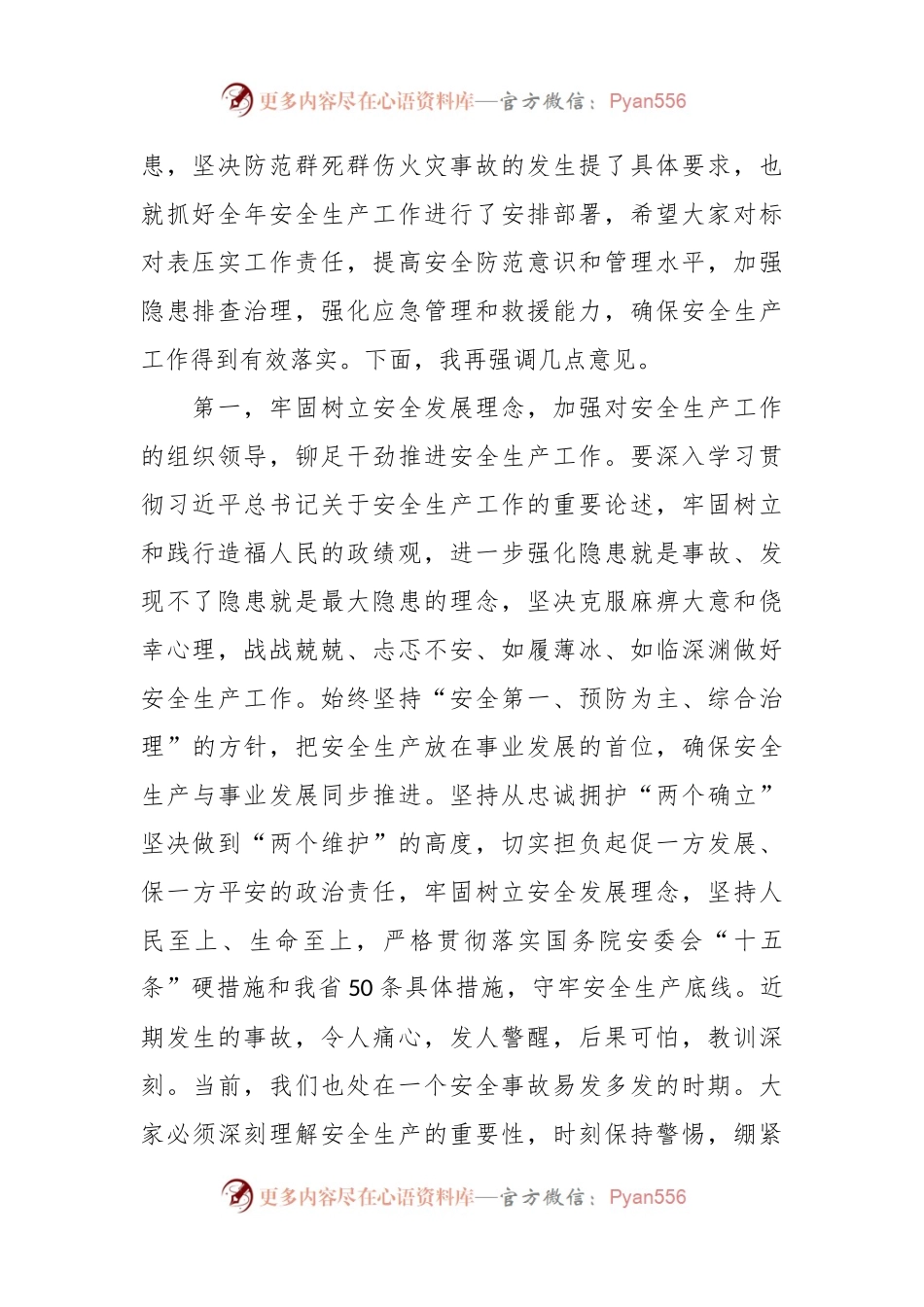 在2024年安全生产工作部署会议上的讲话稿提纲.docx_第2页