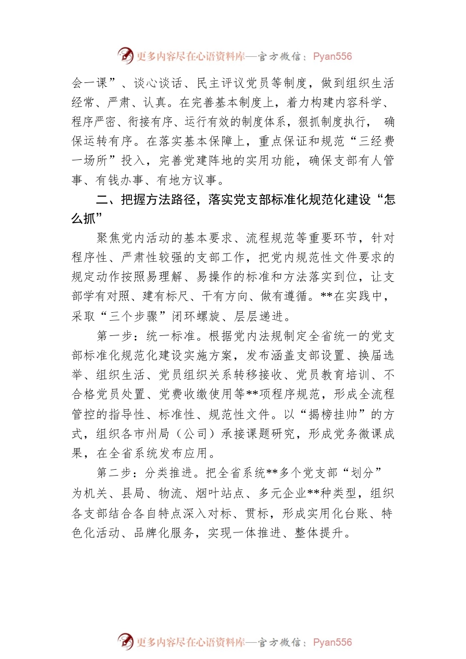 国企党建工作经验交流：以标准化规范化提升党支部组织力.docx_第2页