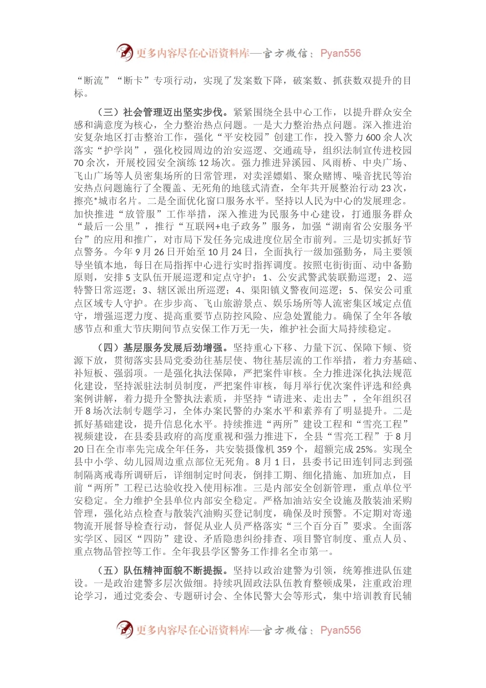 县公安局2022年工作总结（一）.docx_第2页