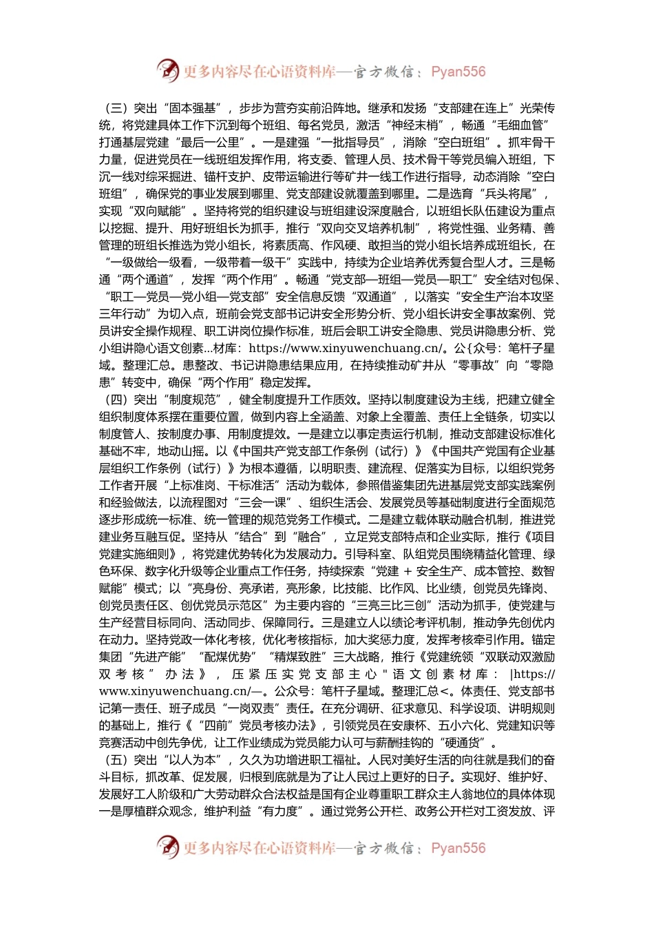 国企党委2024年度抓基层党建工作述职报告.docx_第2页