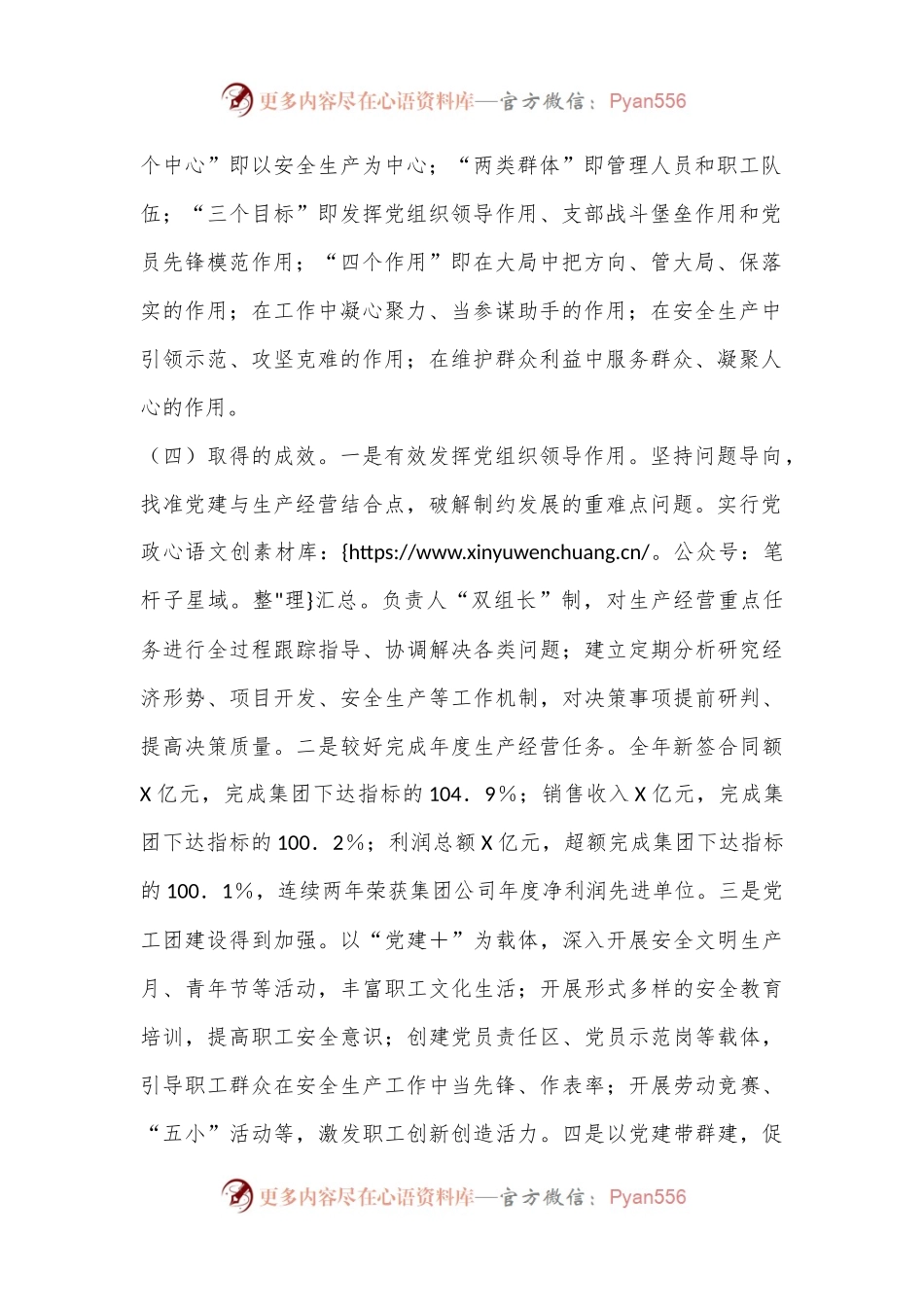 国有企业书记项目工作总结.docx_第2页