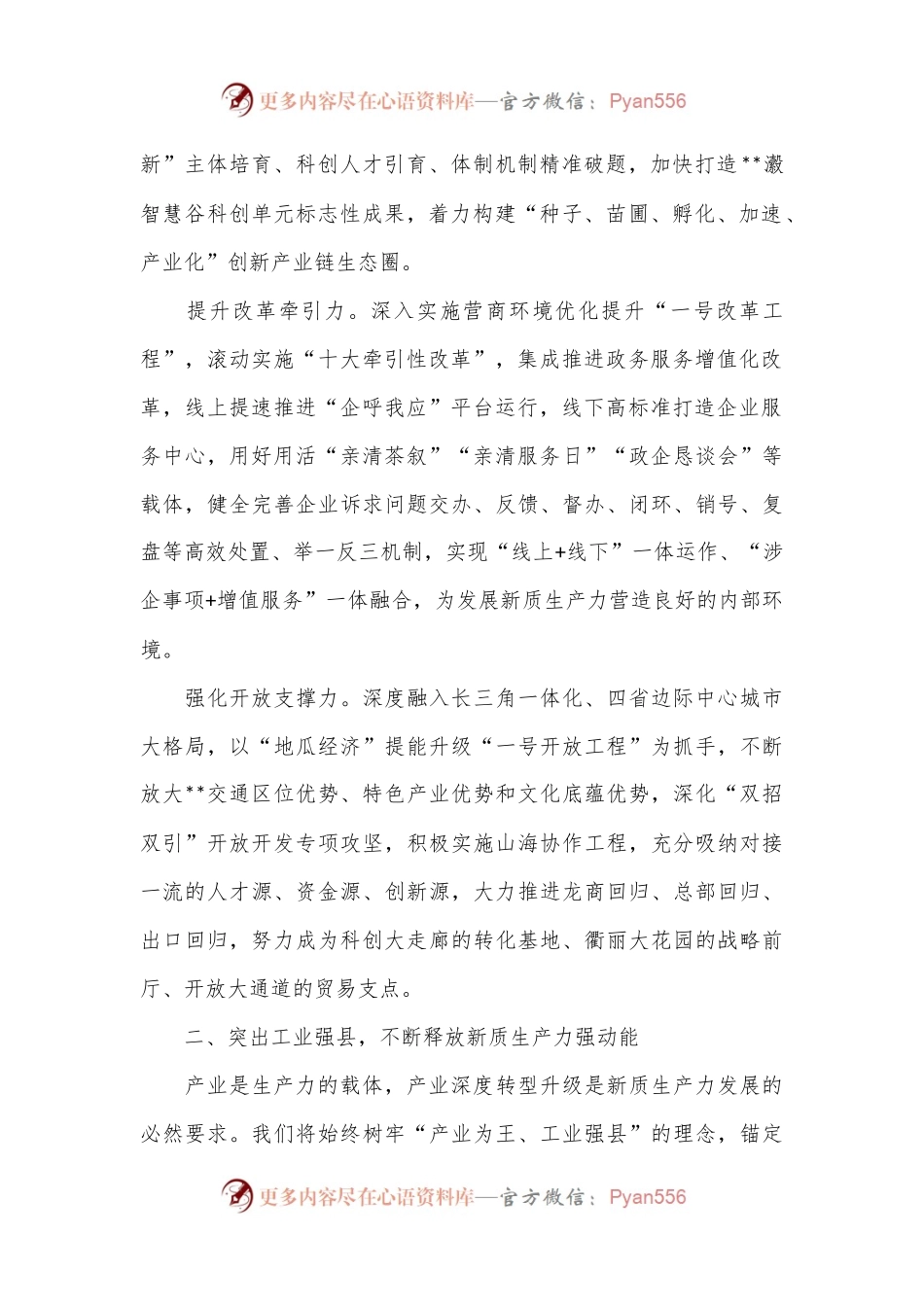 在2024年全市发展新质生产力观摩推进会上的汇报发言.docx_第2页