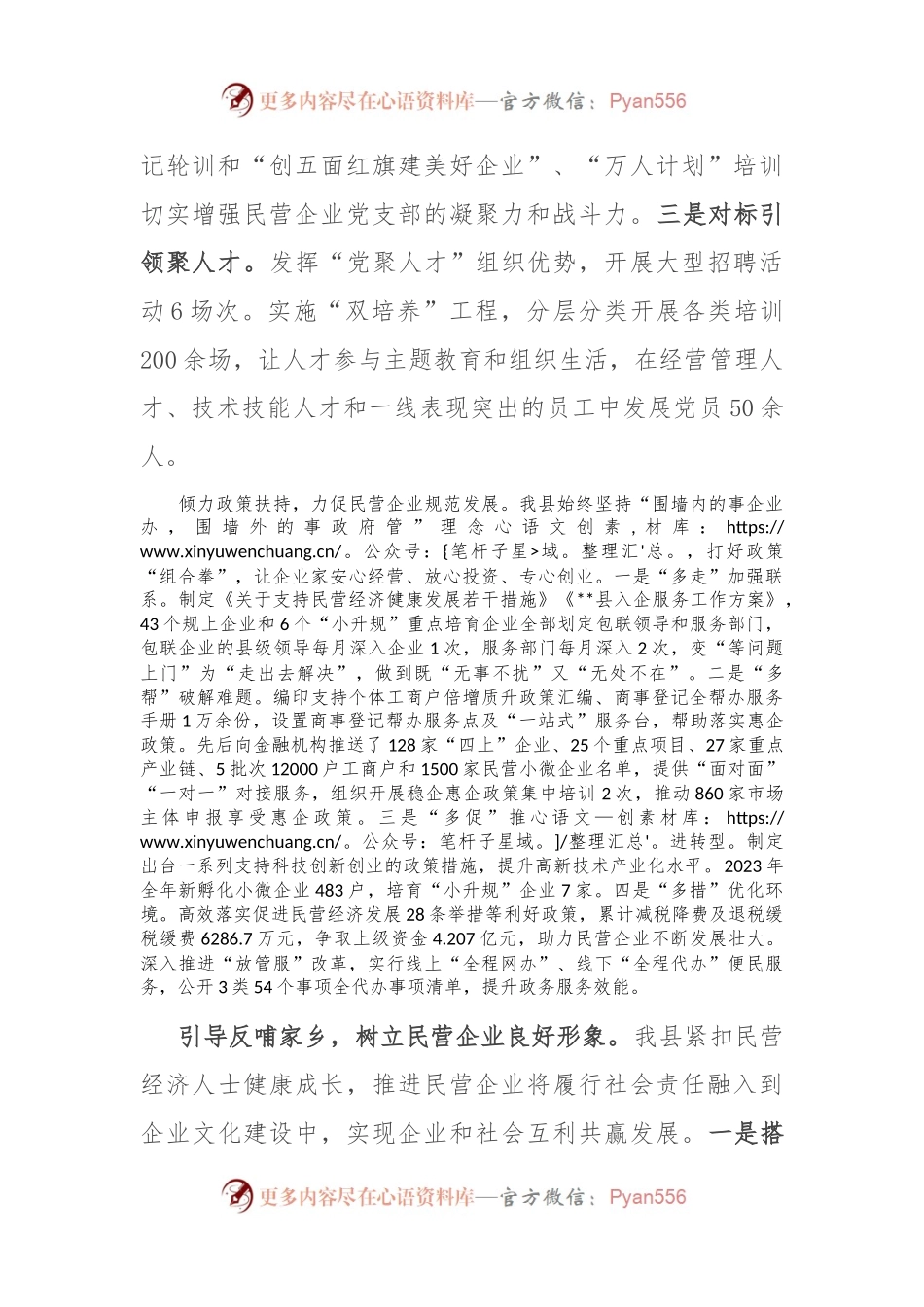 在2024年全市统战系统助力民营经济高质量发展座谈会上的发言.docx_第2页