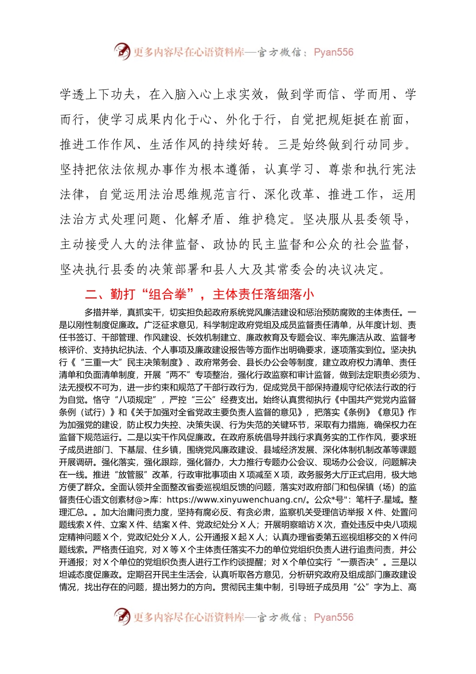 县政府党组202X年述责述廉报告.docx_第2页