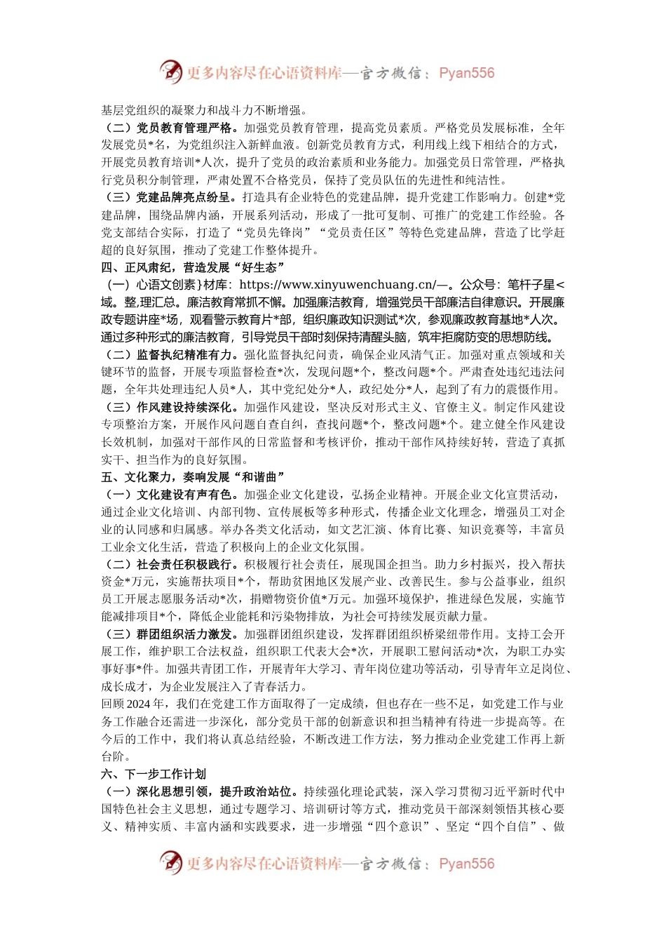 国企党委2024年工作总结报告.docx_第2页