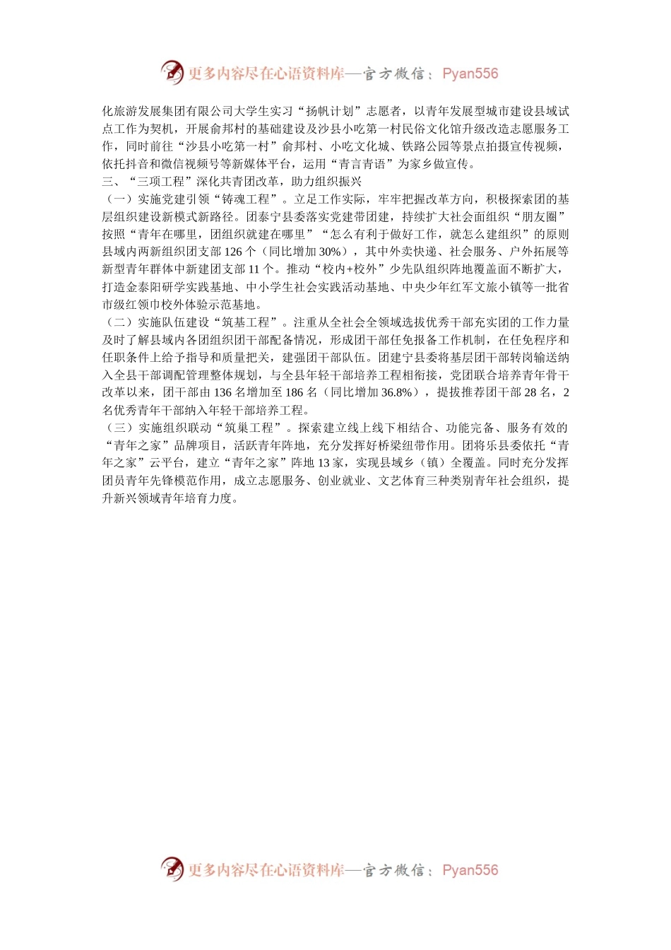 团市委关于推动乡村振兴工作情况的报告.docx_第2页