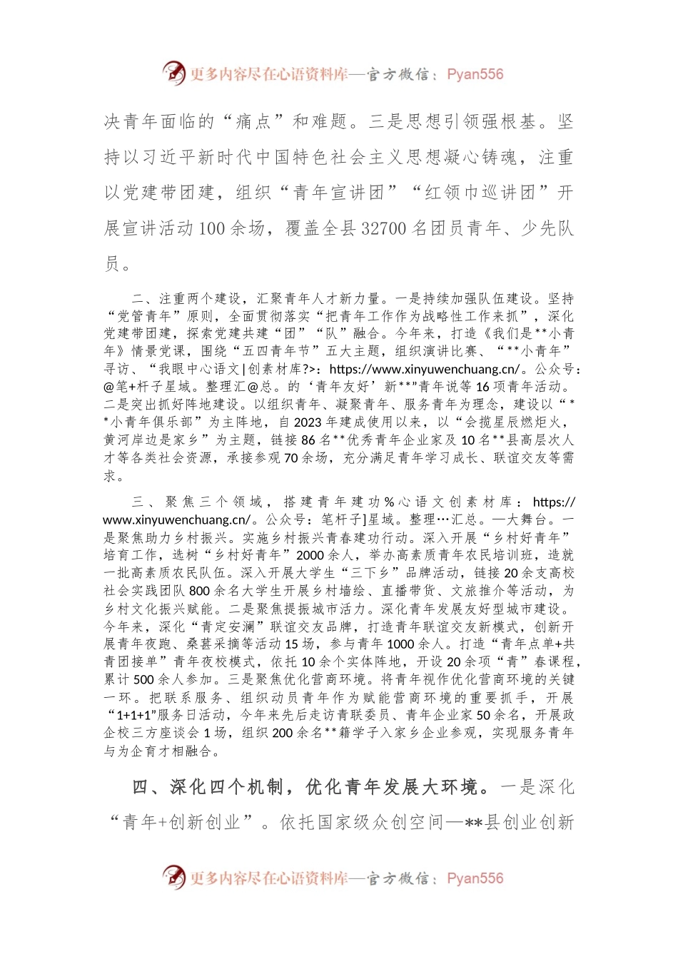 在2024年全市青年发展友好型县域试点创建推进会上的发言.docx_第2页