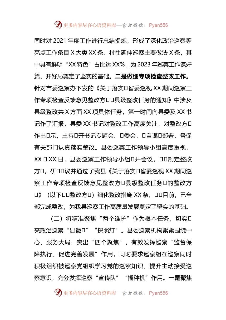 县委巡察办2022年工作总结.docx_第2页