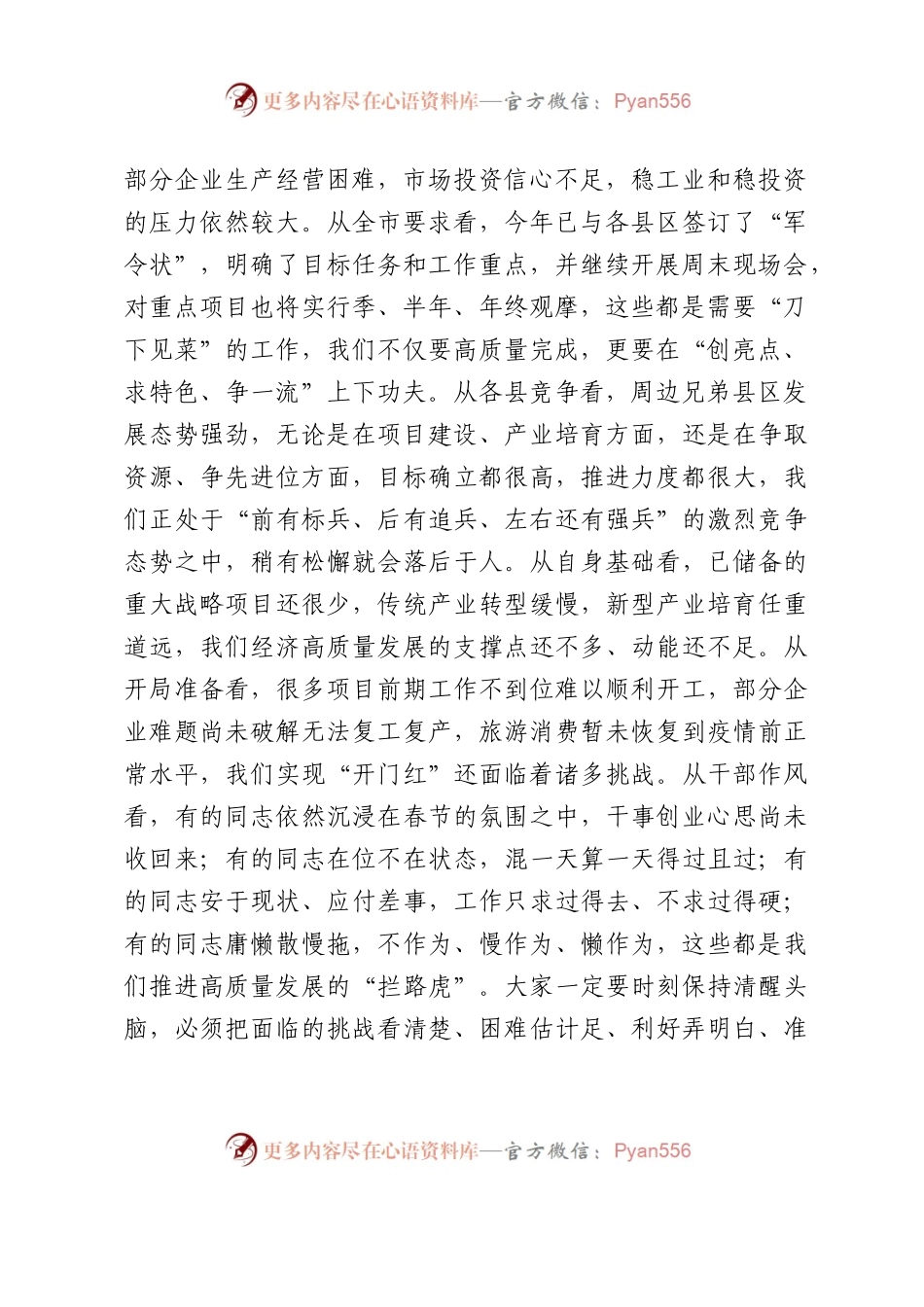 在2023年县政府第一次全体会议上的讲话汇编4篇.docx_第2页