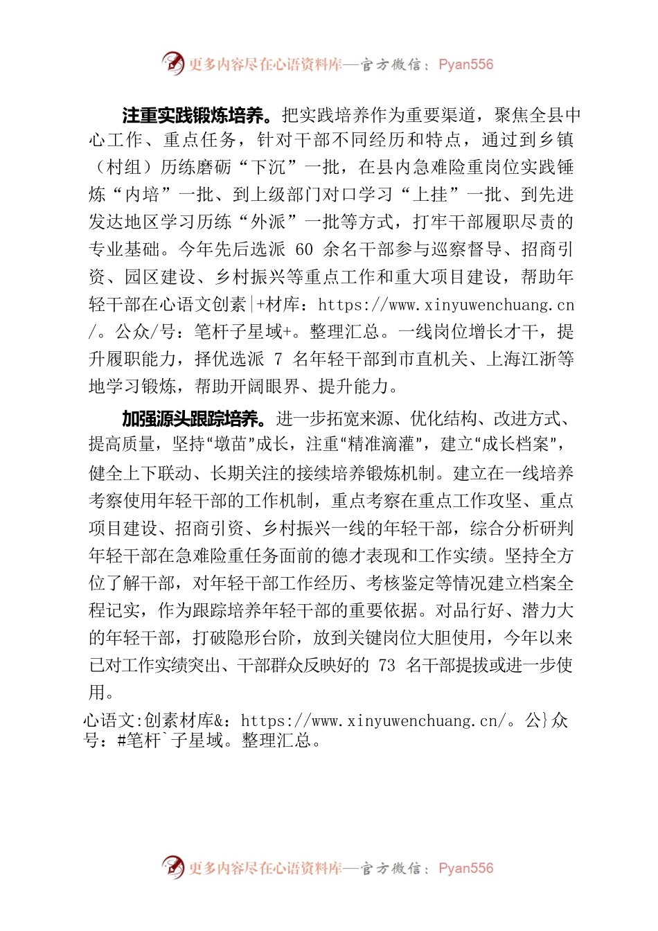 四举措加强年轻干部培养锻炼（干部工作）.docx_第2页