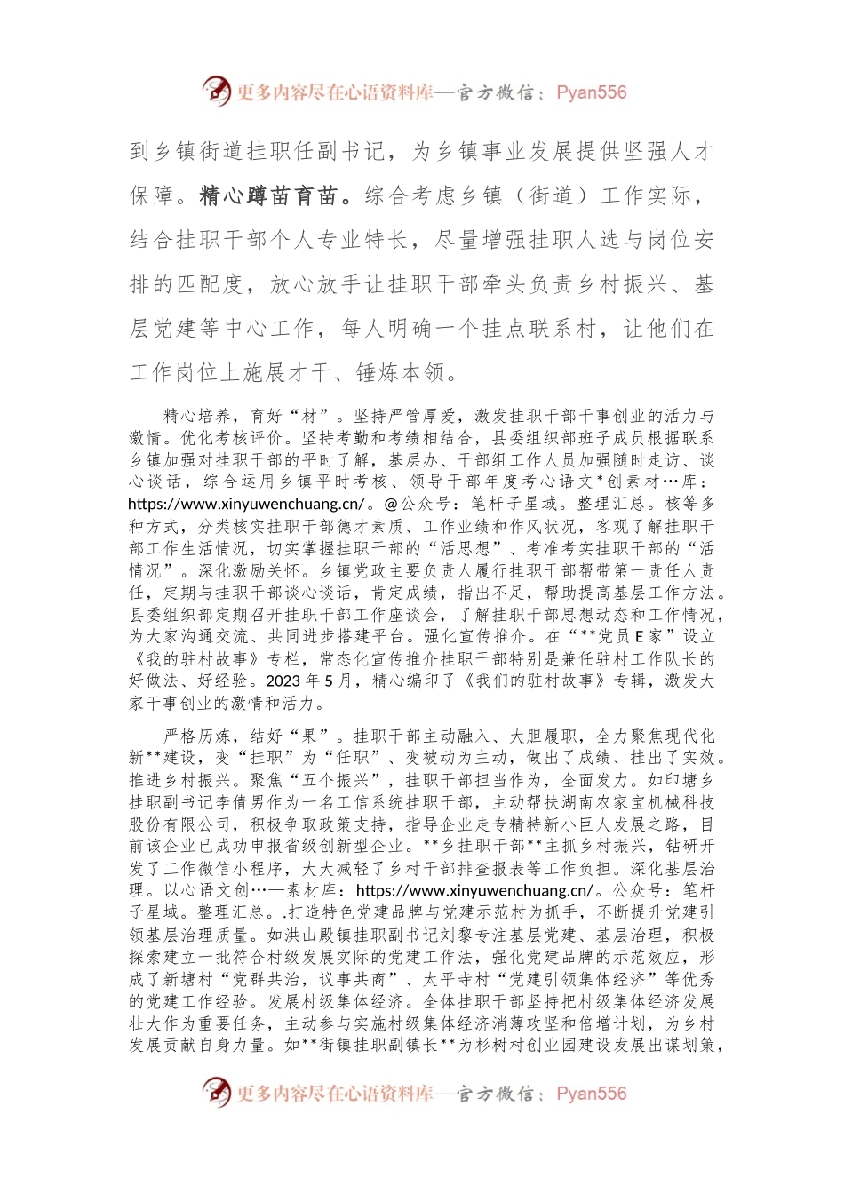 在2024年全市年轻干部选拔使用座谈会上的交流发言.docx_第2页