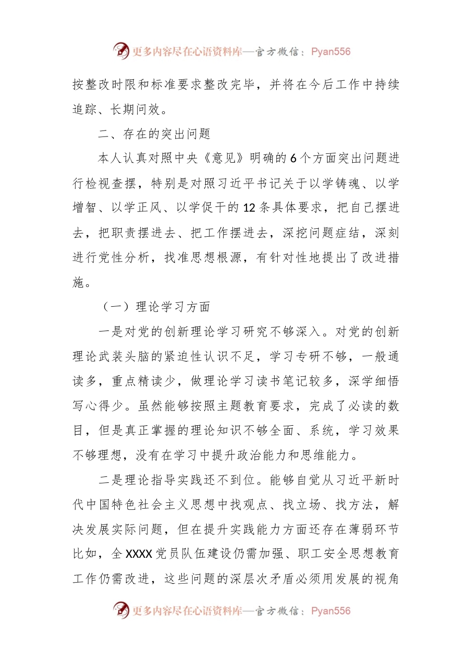 国企党委书记个人发言稿提纲（民主生活会）.docx_第2页