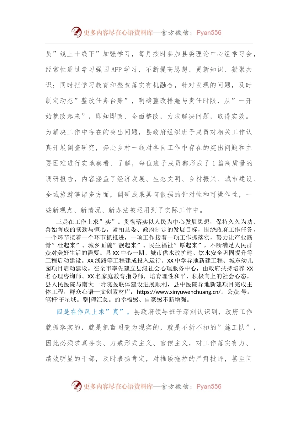 县政府领导班子政治素质考察自评报告[2].docx_第2页