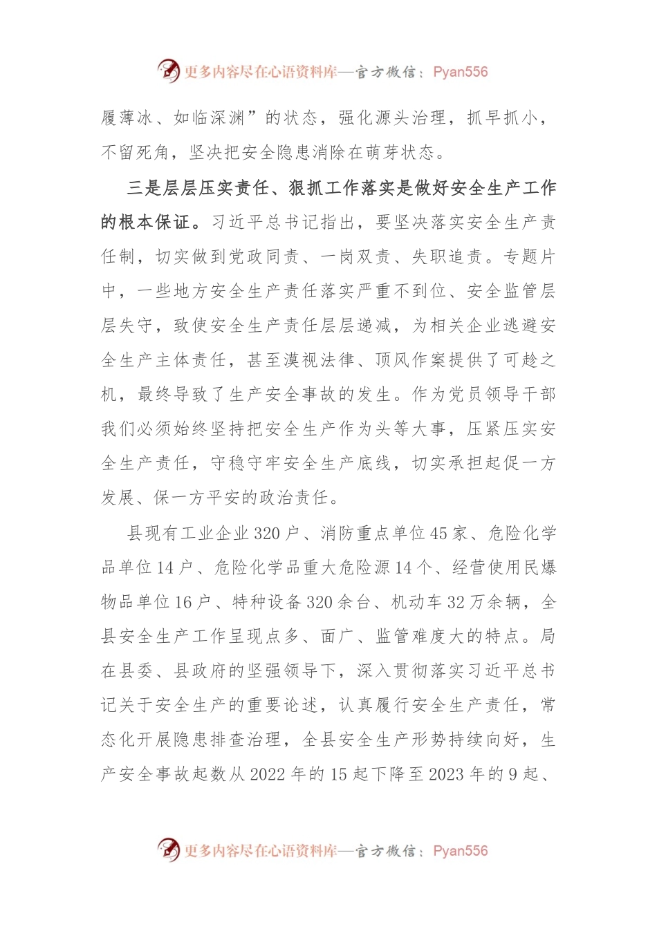 县应急管理局集中学习时的研讨交流发言.docx_第2页