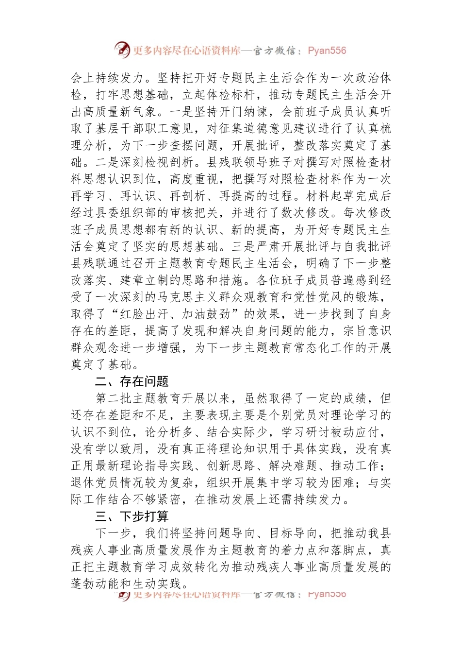 县残联主题教育总结报告.docx_第2页