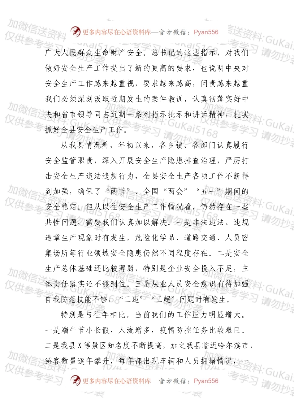 在2022年端午节全县安保工作会议上的讲话.docx_第2页