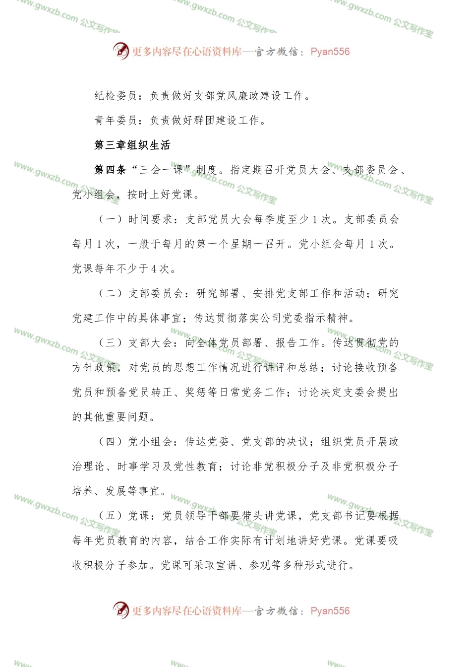 国有企业基层党支部工作制度.docx_第2页
