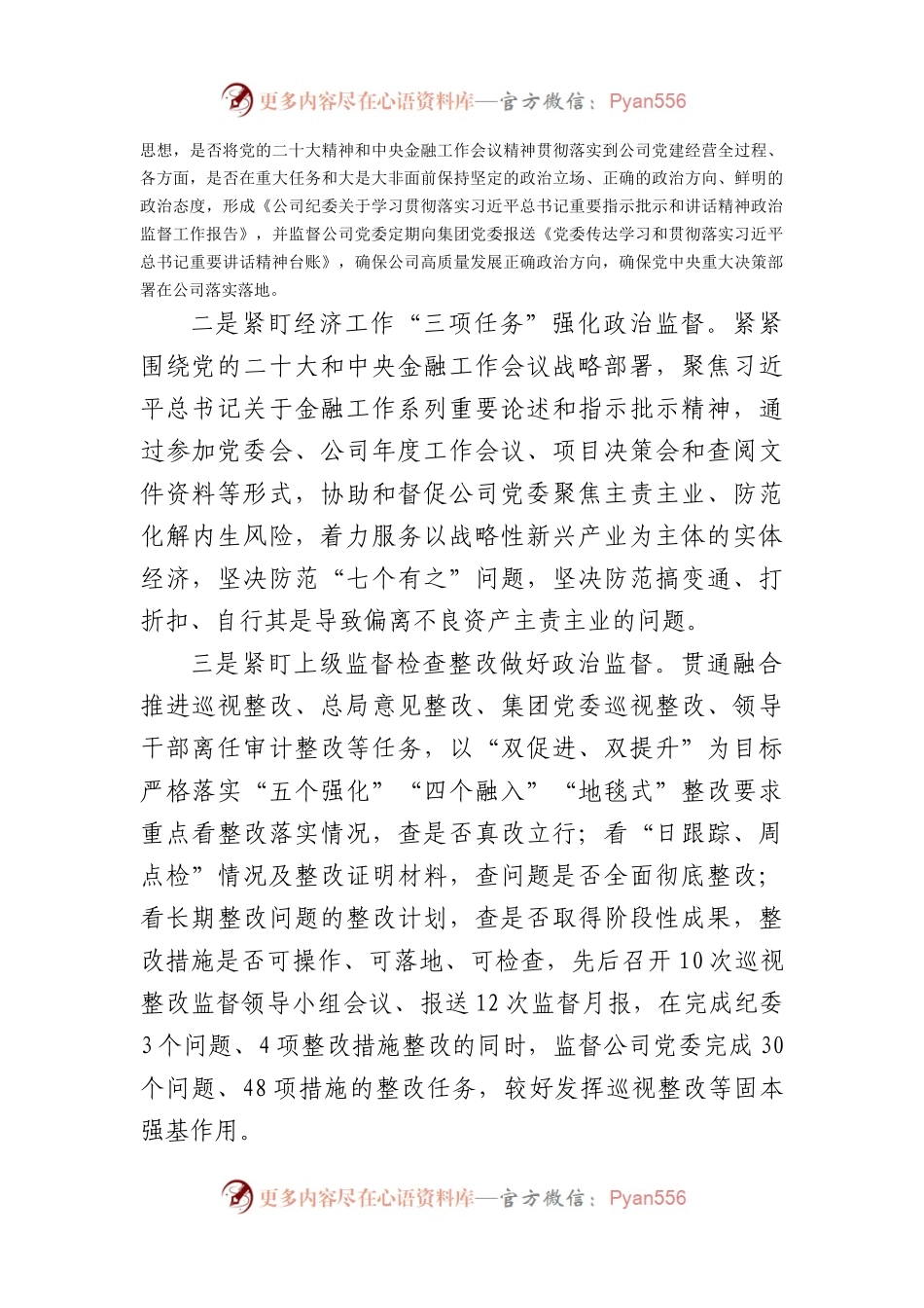 国企纪委2023年工作总结和2024年工作计划.docx_第2页