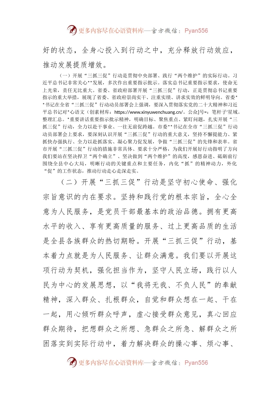 在2023年全县“三抓三促”行动动员部署会议上的讲话.docx_第2页