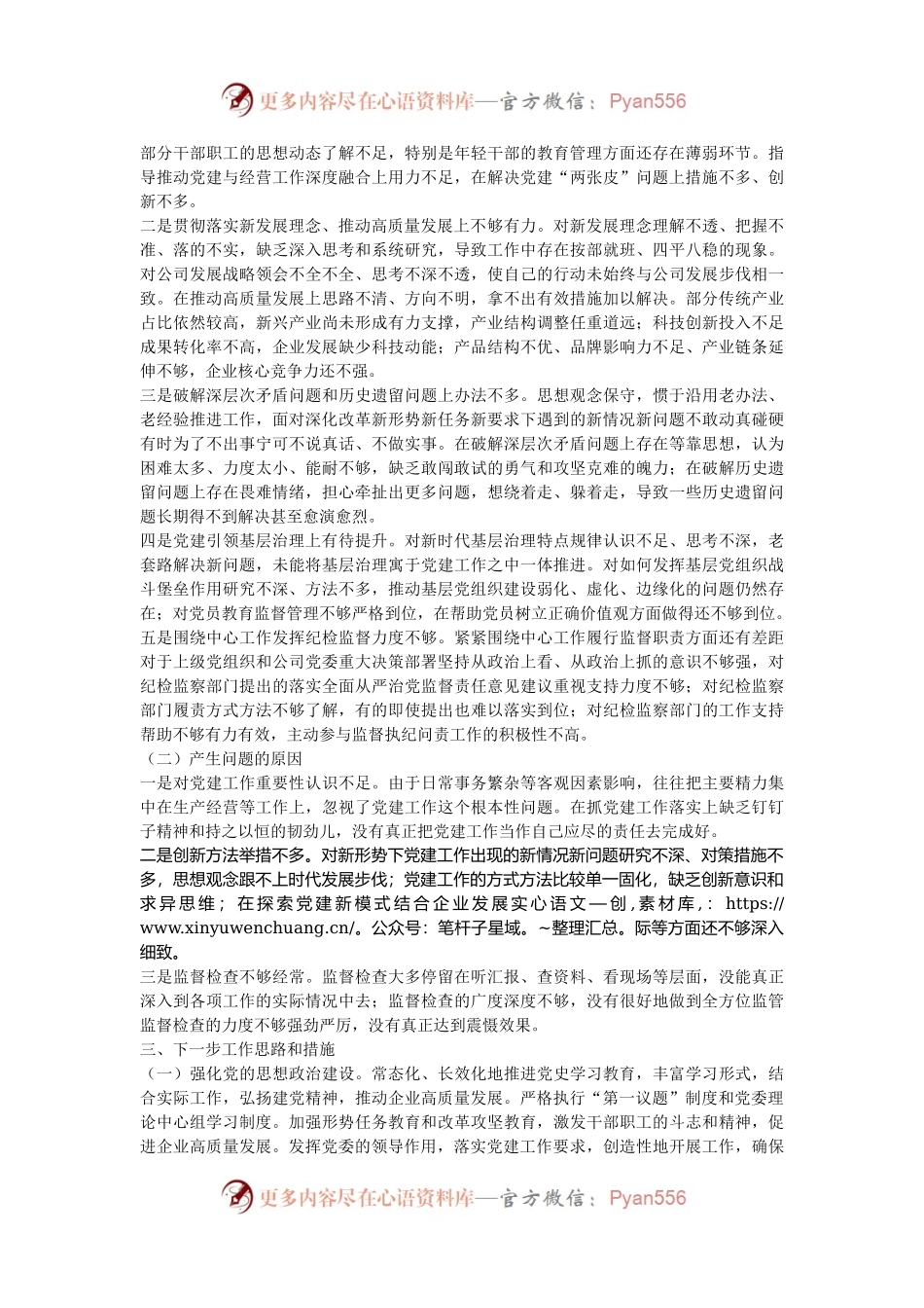 国有企业党委书记2024年抓基层党建工作述职报告.docx_第2页