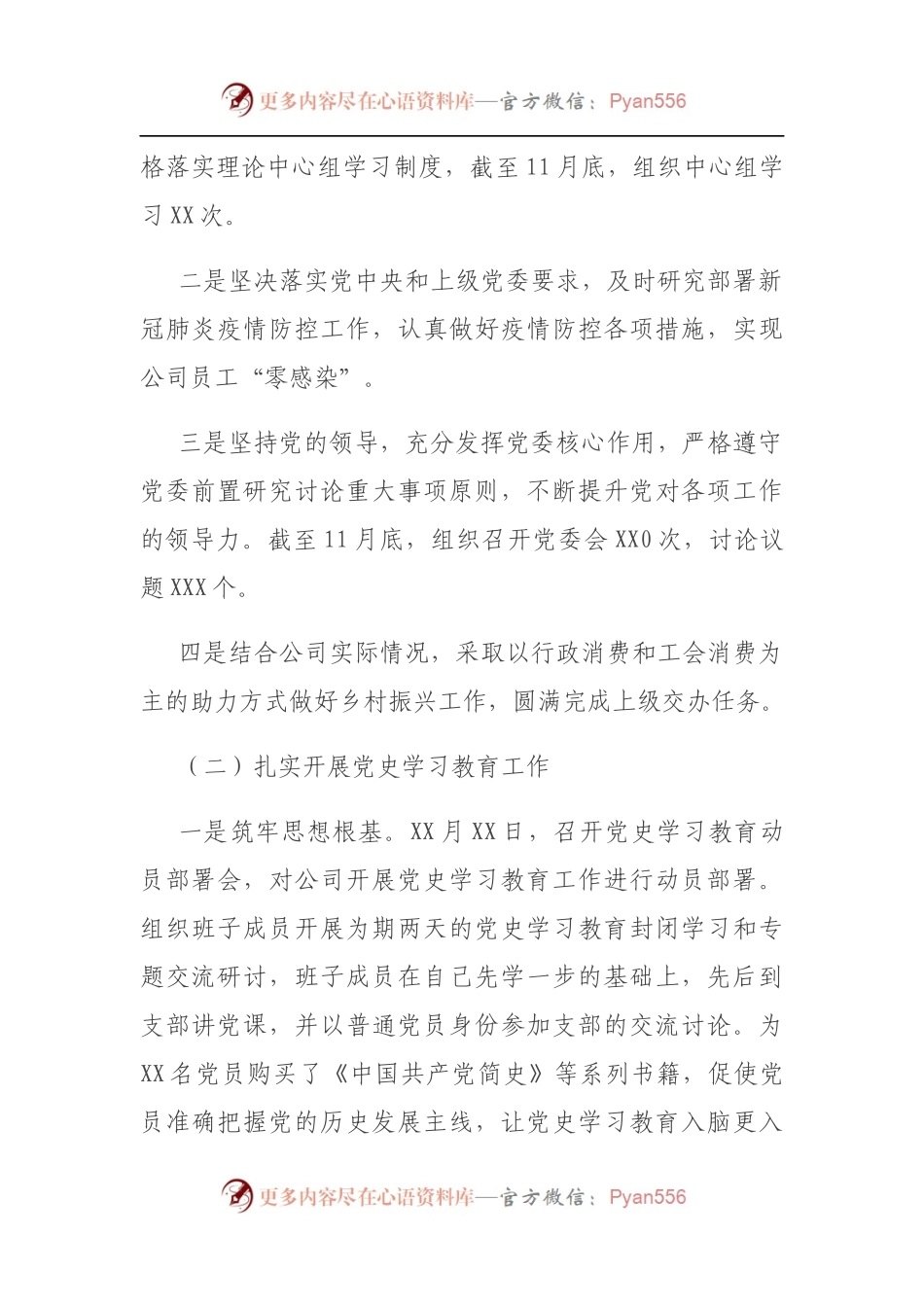 国企抓全面从严治党（党建）工作述职报告党委书记述职报告（三篇）.docx_第2页