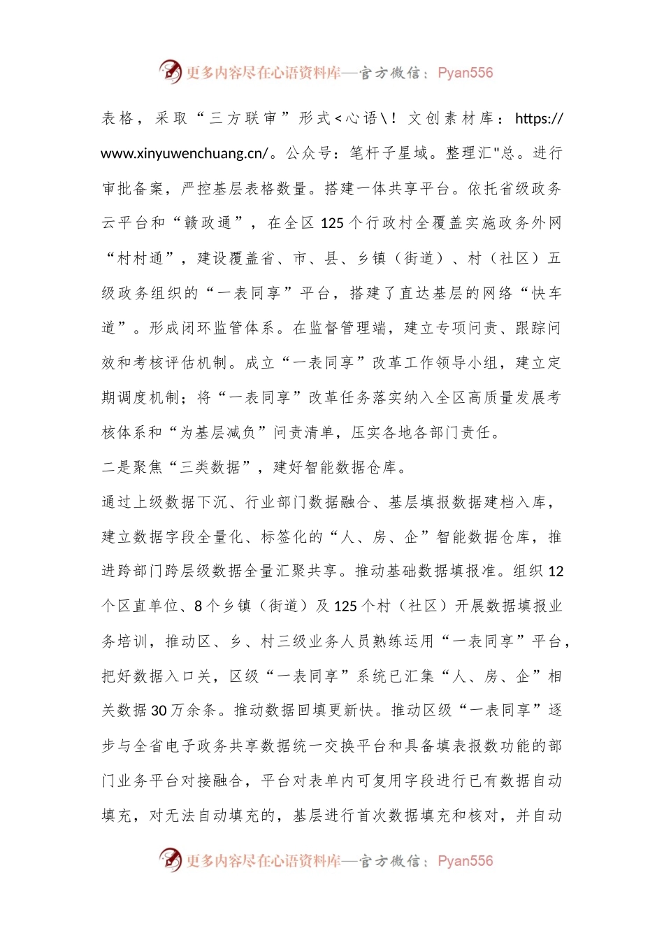 在全市“一表同享”改革试点工作推进会上的交流发言数字形式主义.docx_第2页