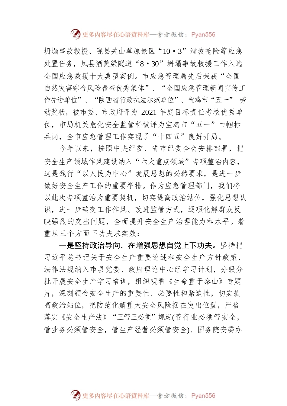在全市加强作风建设切实解决群众反映强烈突出问题专项整治工作座谈会上的发言（20220425）.docx_第2页