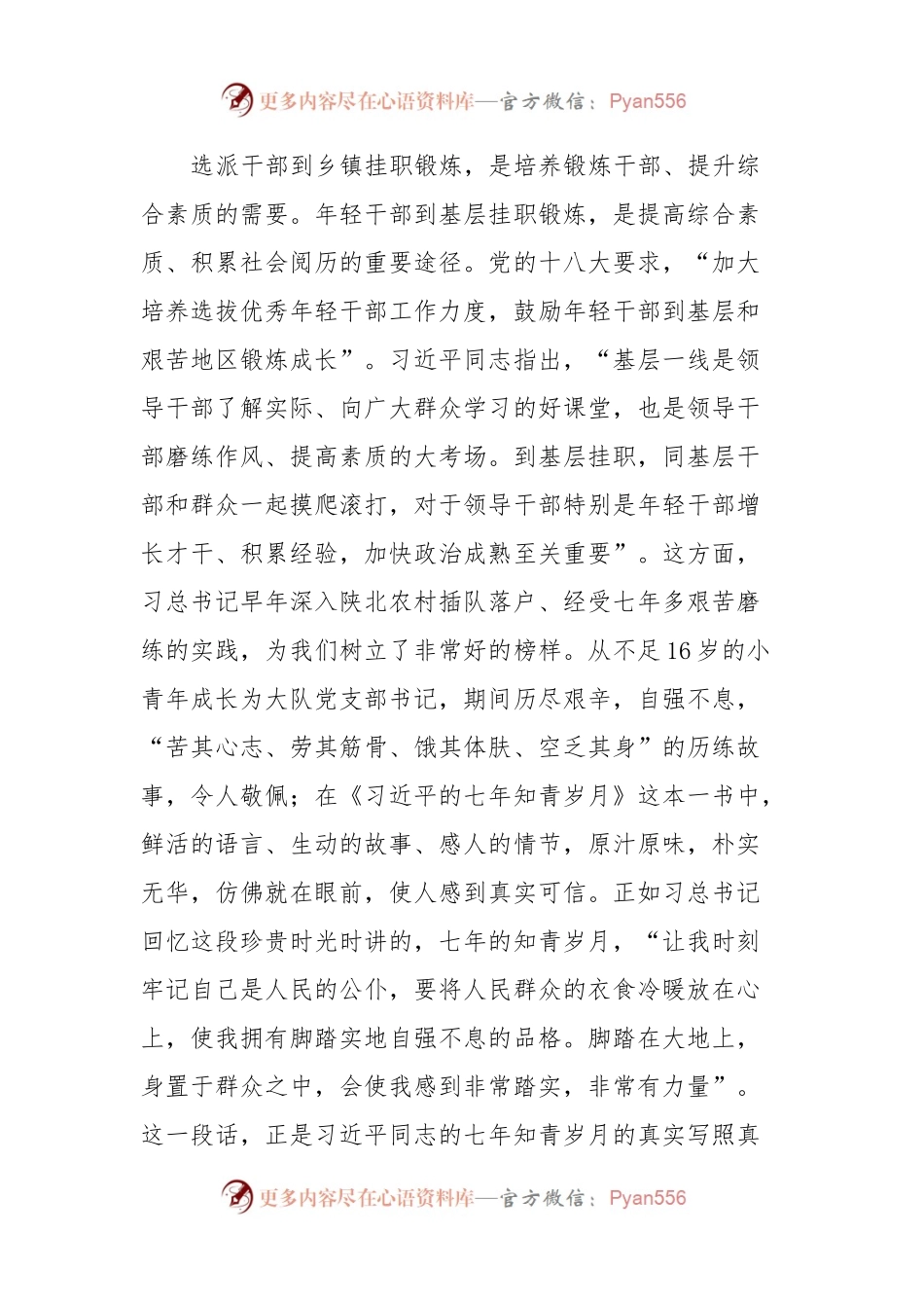 在全市干部挂职锻炼动员会上的讲话稿.docx_第2页