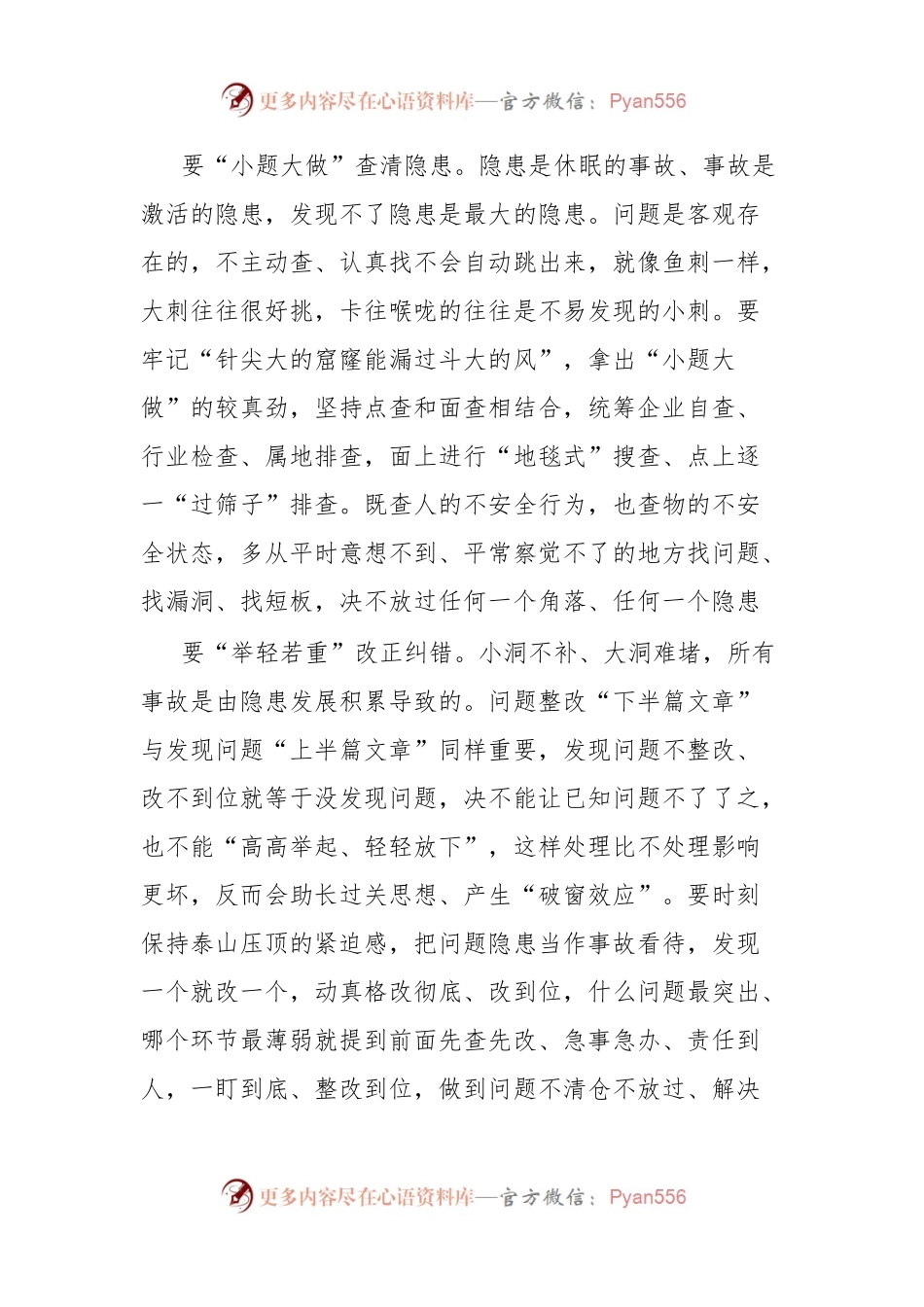 在办公室理论学习中心组安全生产专题研讨交流会上的发言.docx_第2页