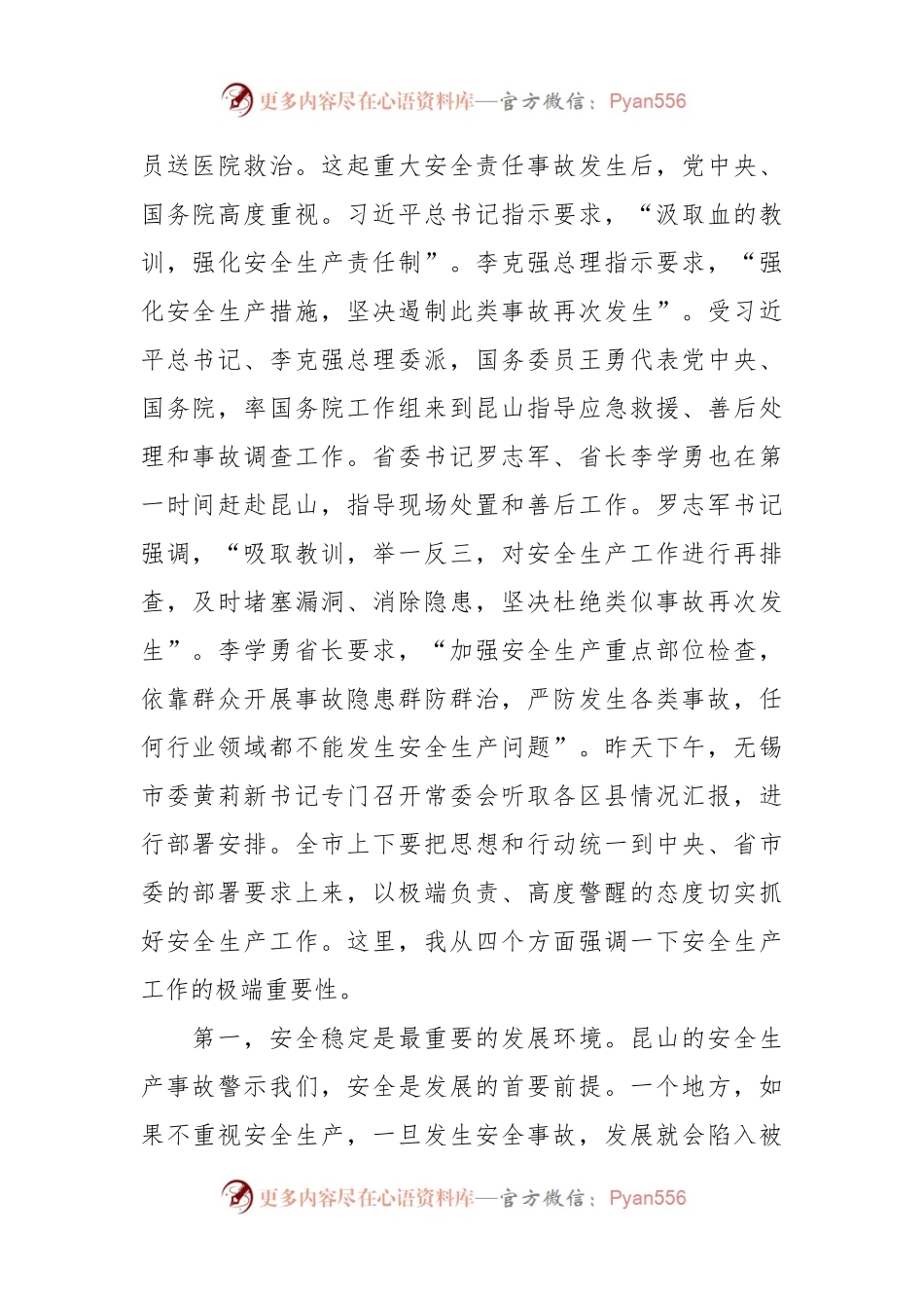 在全市安全生产检查整改专项行动推进会上的讲话稿.docx_第2页