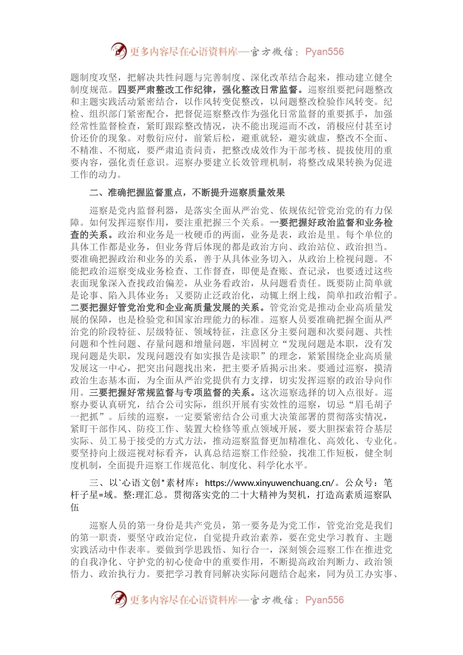 在专项巡察汇报会上的讲话.docx_第2页